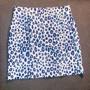 Leopard Print Miniskirt